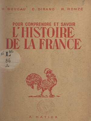 cover image of Pour comprendre et savoir l'histoire de la France